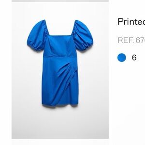 Mango Women’s Dress in Blue